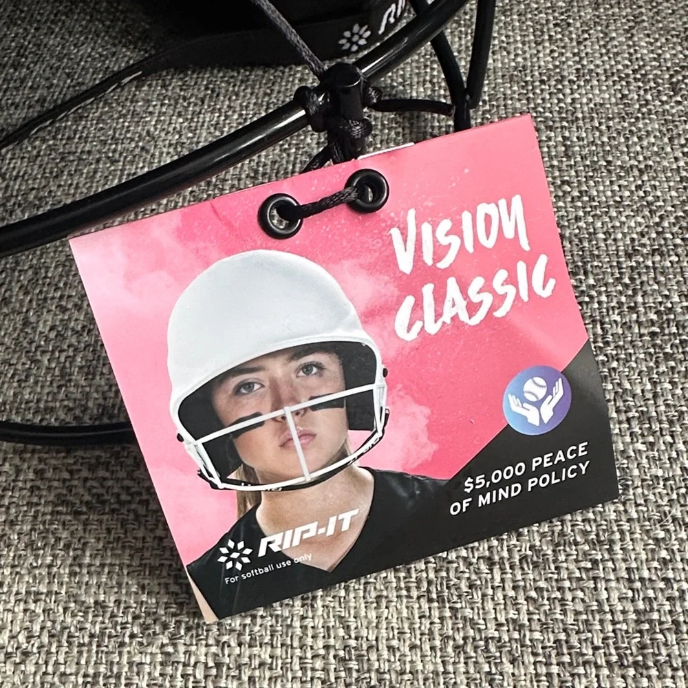 RIP-IT Vision Classic Black Kids Face Mask